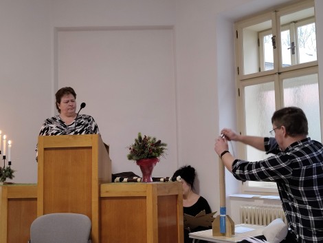 Vánoční představení o chlapci a hvězdě